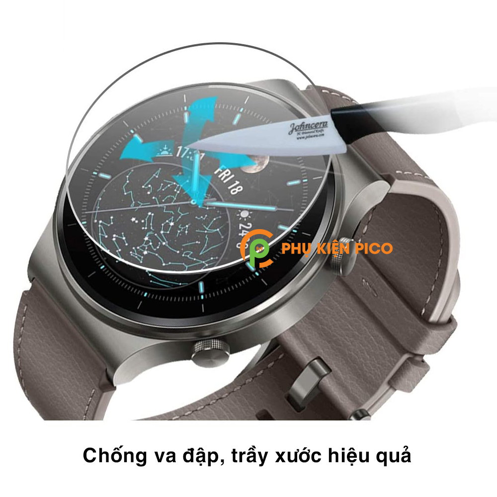 Cường lực Huawei GT 2 Pro chính hãng Gor bộ 3 miếng bảo vệ đồng hồ – Dán màn hình Huawei Watch GT 2 Pro