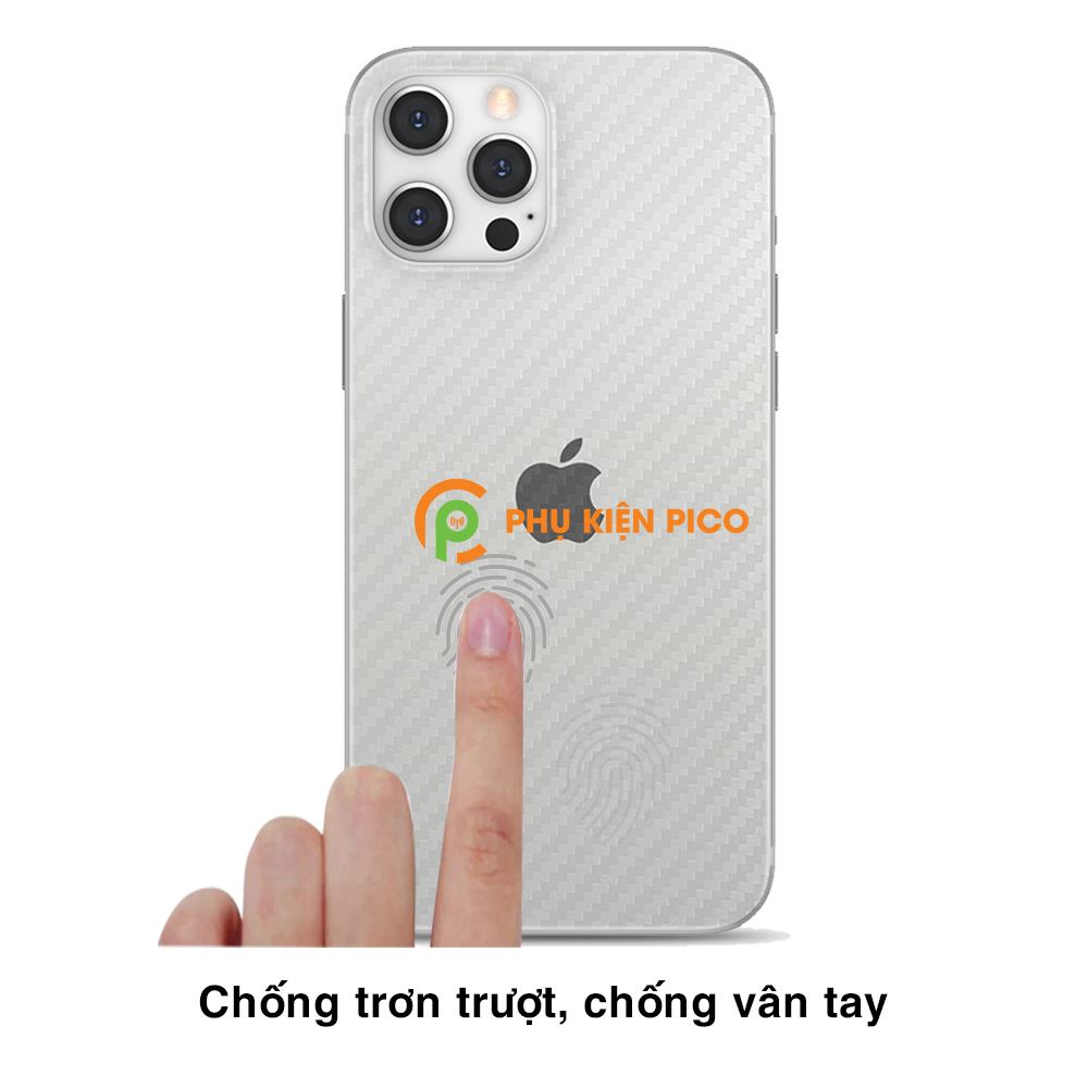 Dán lưng Iphone 12 Pro Max vân carbon 3D tản nhiệt tốt – Dán lưng vân carbon Iphone 12 Pro Max