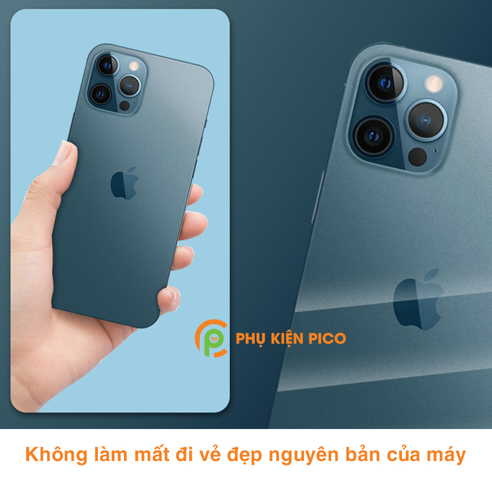 Dán lưng Iphone 12 Pro PPF cao cấp dẻo trong suốt full viền - Dán dẻo Iphone 12 Pro