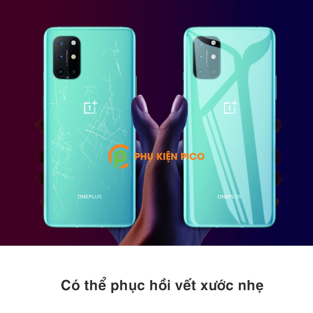 Dán màn hình Oneplus 8T và Dán lưng Oneplus 8T PPF cao cấp dẻo trong suốt – Combo 2