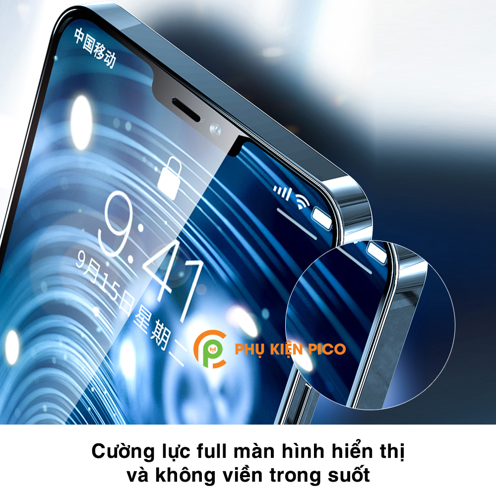 Kính cường lực Iphone 12 Pro full màn hình hiển thị chính hãng Nillkin Amazing H+ Pro trong suốt