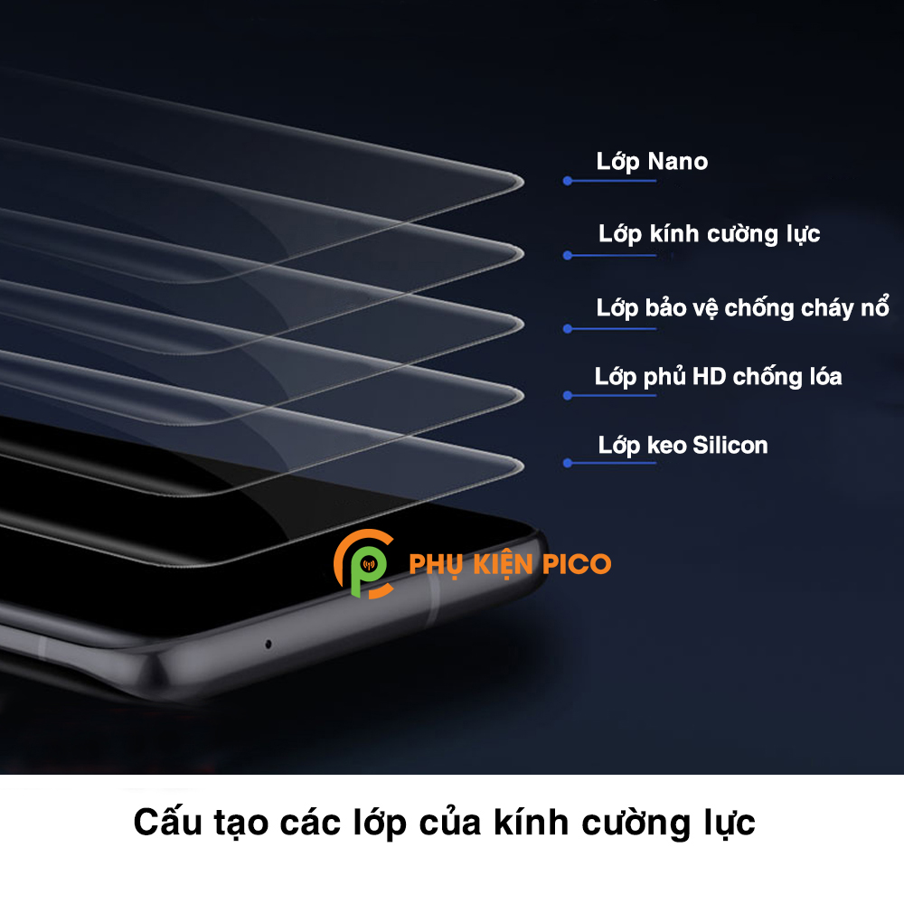 Kính cường lực Iphone 12 Pro full màn hình hiển thị chính hãng Nillkin Amazing H+ Pro trong suốt