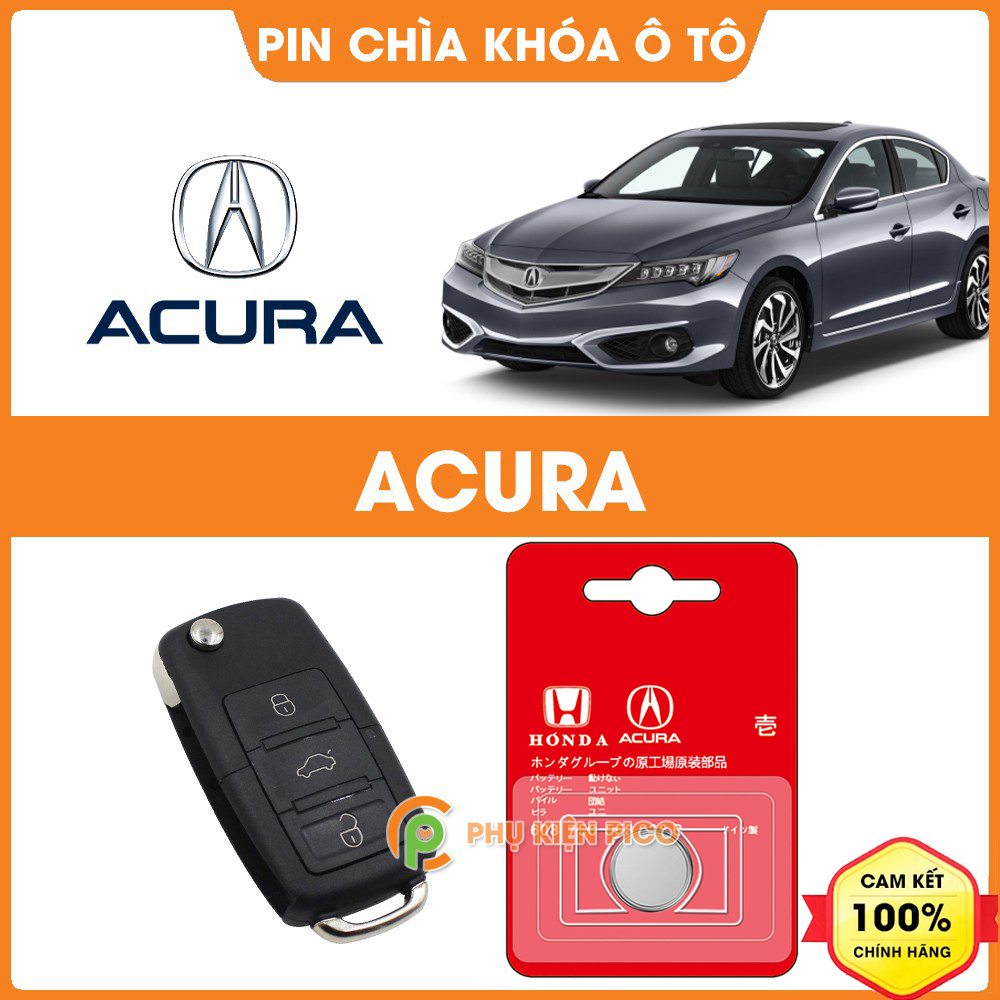 Pin chìa khóa ô tô Acura chính hãng sản xuất theo công nghệ Nhật Bản - Pin chìa khóa Acura