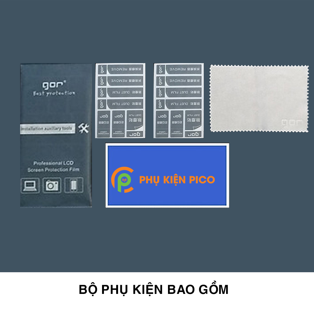 Cường lực Realme C3 chính hãng Gor độ cứng 9H chống trầy xước – Dán màn hình Realme C3