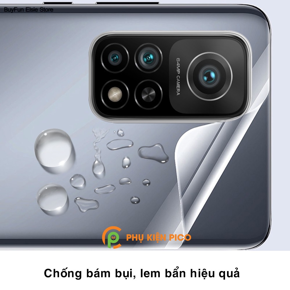 Dán màn hình Mi 10T Pro và Dán lưng Mi 10T Pro PPF cao cấp dẻo trong suốt và Cường lực camera Xiaomi Mi 10T Pro – Combo 3