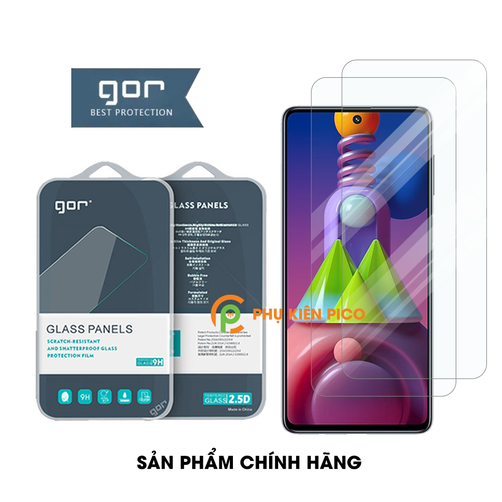 Cường lực Samsung M51 chính hãng Gor độ cứng 9H chống trầy xước – Dán màn hình Samsung Galaxy M51