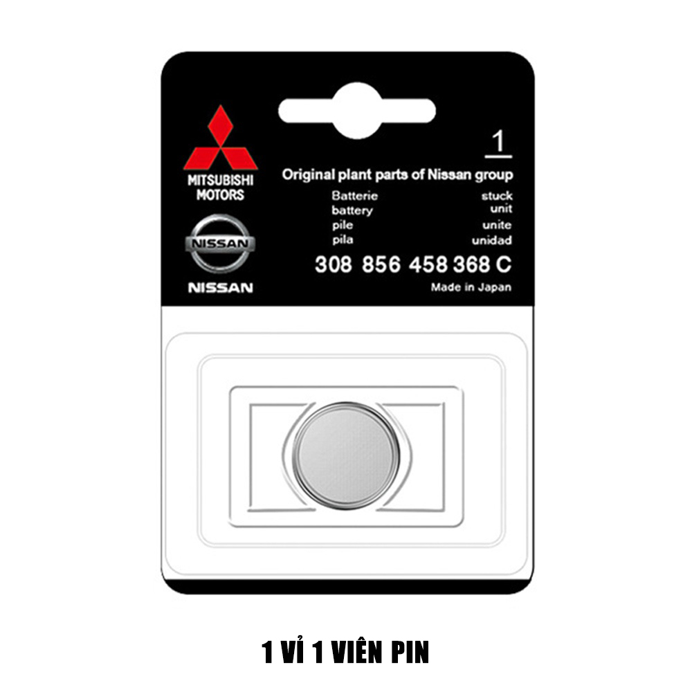 Pin chìa khóa ô tô Nissan Sunny chính hãng Nissan sản xuất tại Indonesia 3V Panasonic