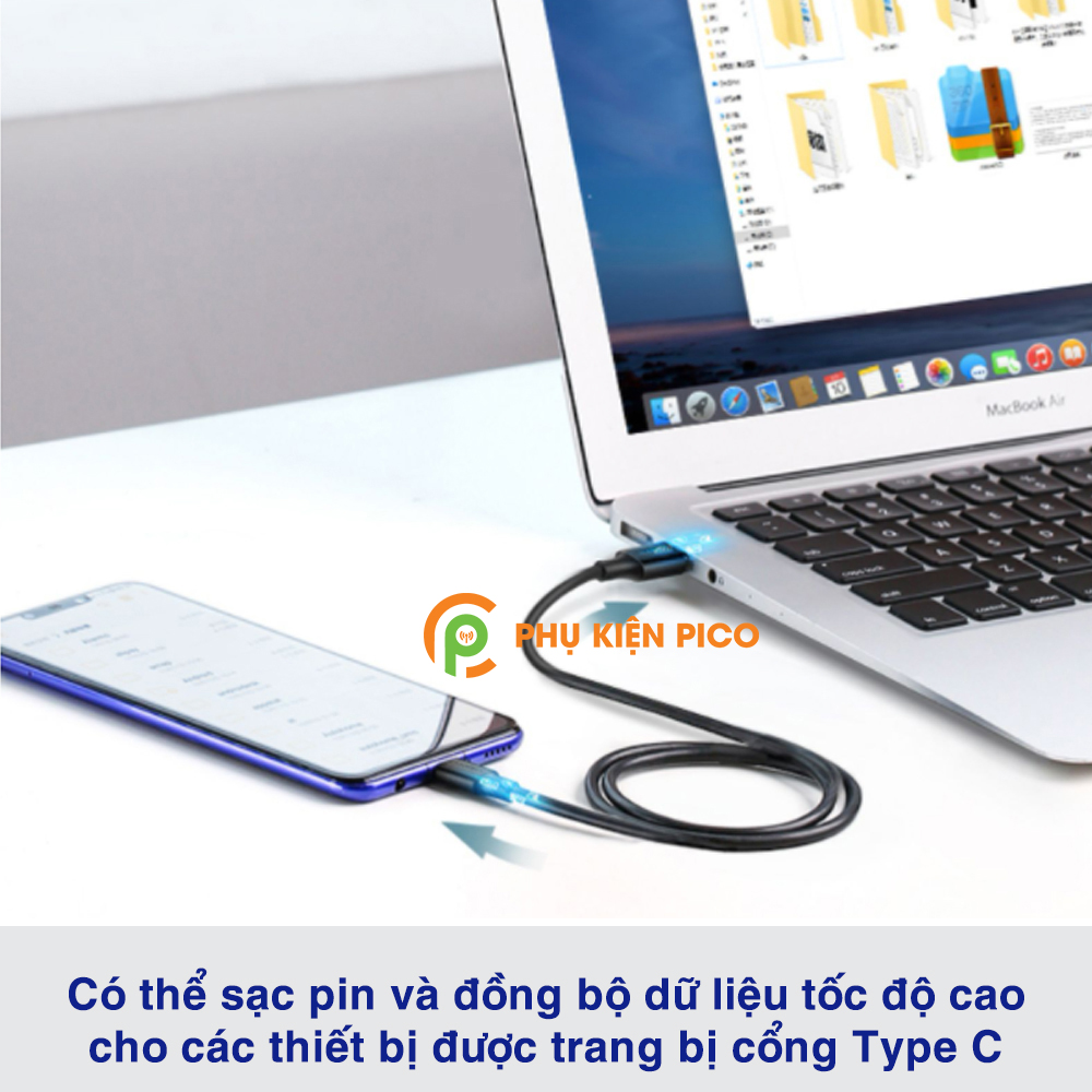 Cáp sạc nhanh 2 đầu Type C 5A chính hãng Samsung – Cáp truyền dữ liệu Samsung