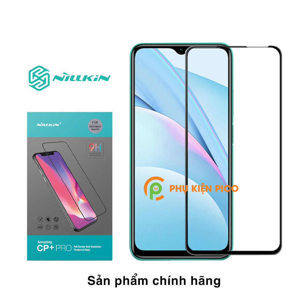 Cường lực Redmi Note 9 4G chính hãng Nillkin Amazing CP+ Pro – Dán màn hình Xiaomi Redmi Note 9 4G