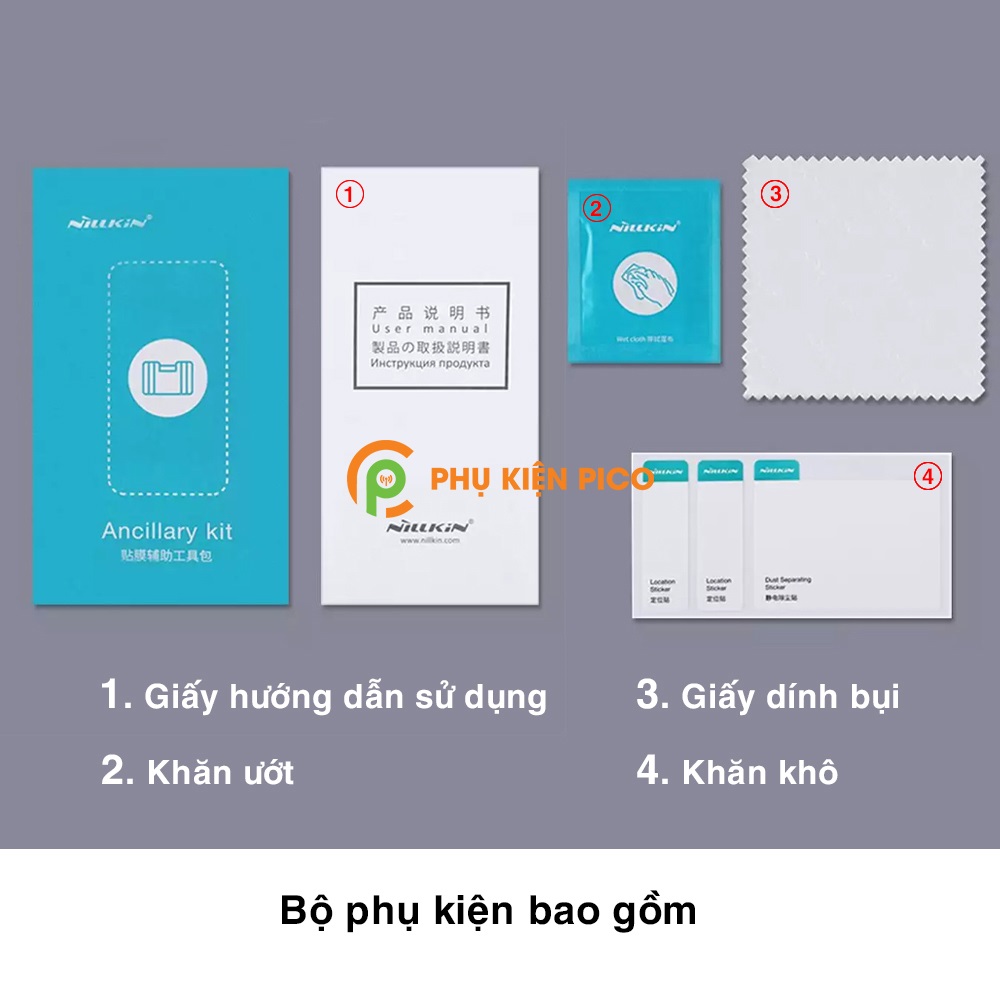 Cường lực Redmi Note 9 4G chính hãng Nillkin Amazing CP+ Pro – Dán màn hình Xiaomi Redmi Note 9 4G