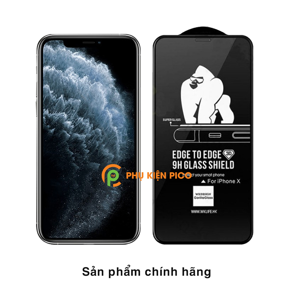 Cường lực Iphone 11 Pro chính hãng KingKong chống va đập trầy xước bản tách hộp – Dán màn hình Iphone 11 Pro