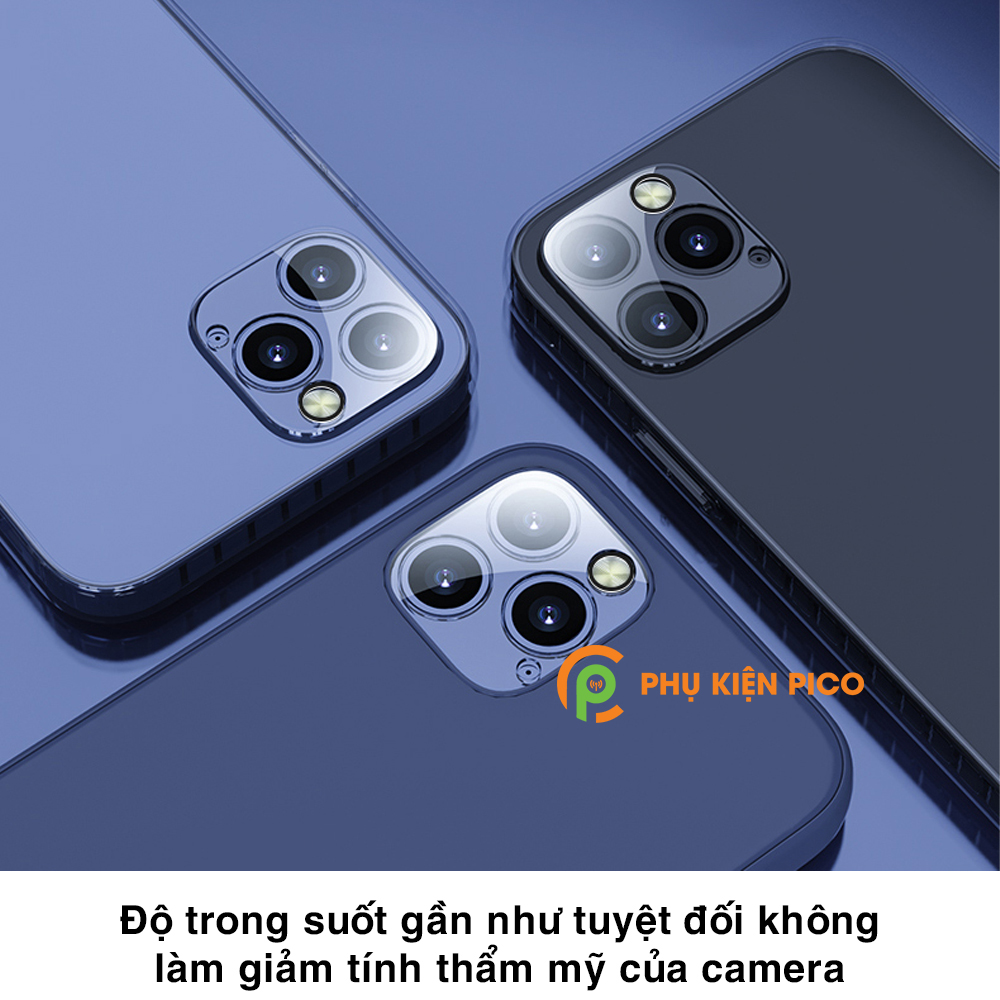 Cường lực camera Iphone 12 Pro Max full cụm camera độ cứng 9H