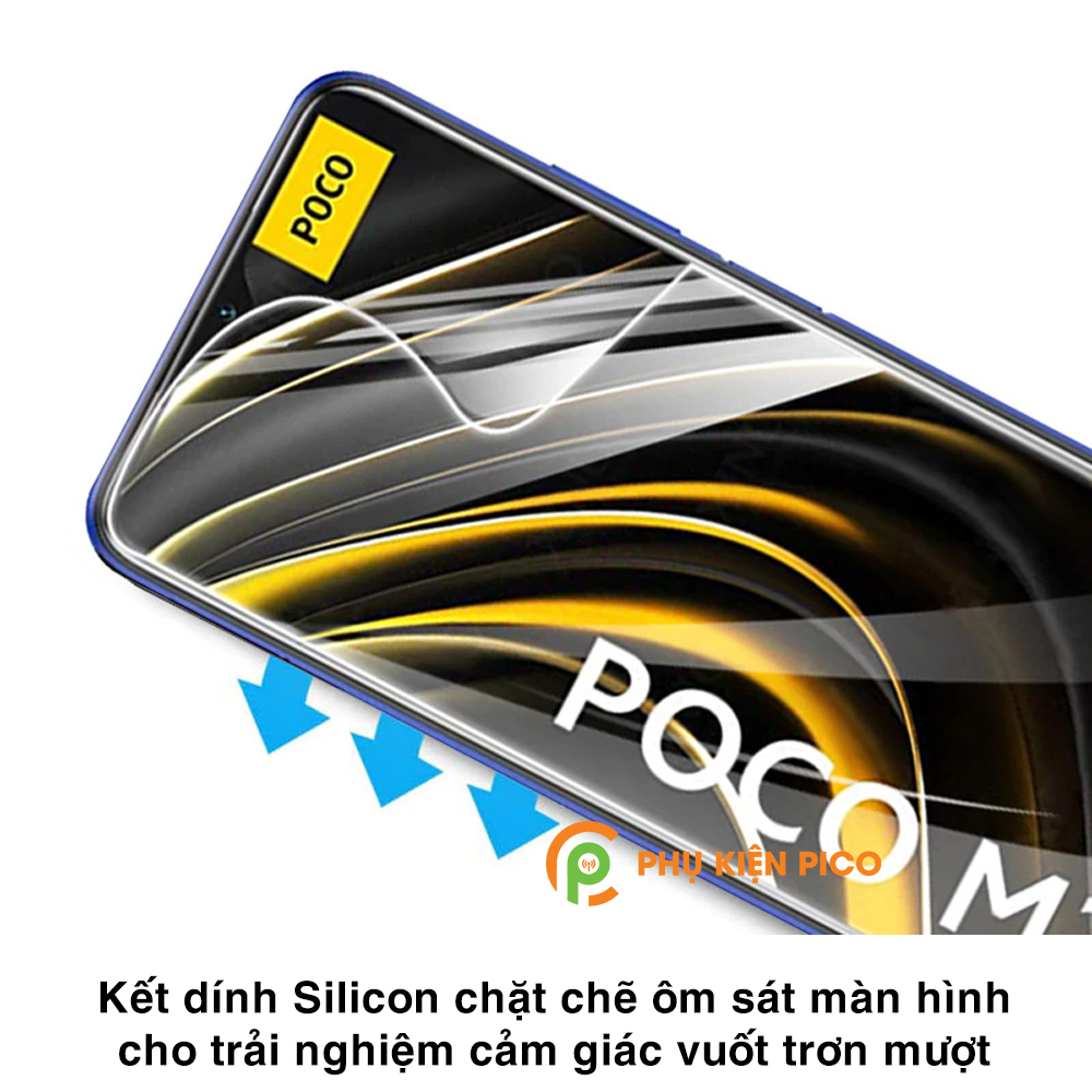 Dán màn hình Poco M3 và Dán lưng Xiaomi Poco M3 PPF cao cấp dẻo trong suốt – Combo 2