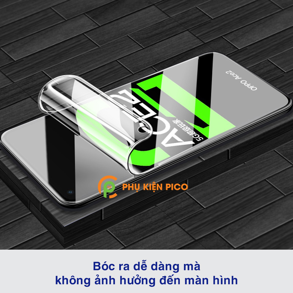 Dán màn hình Reno Ace 2 full màn dẻo trong suốt PPF tự phục hồi vết xước
