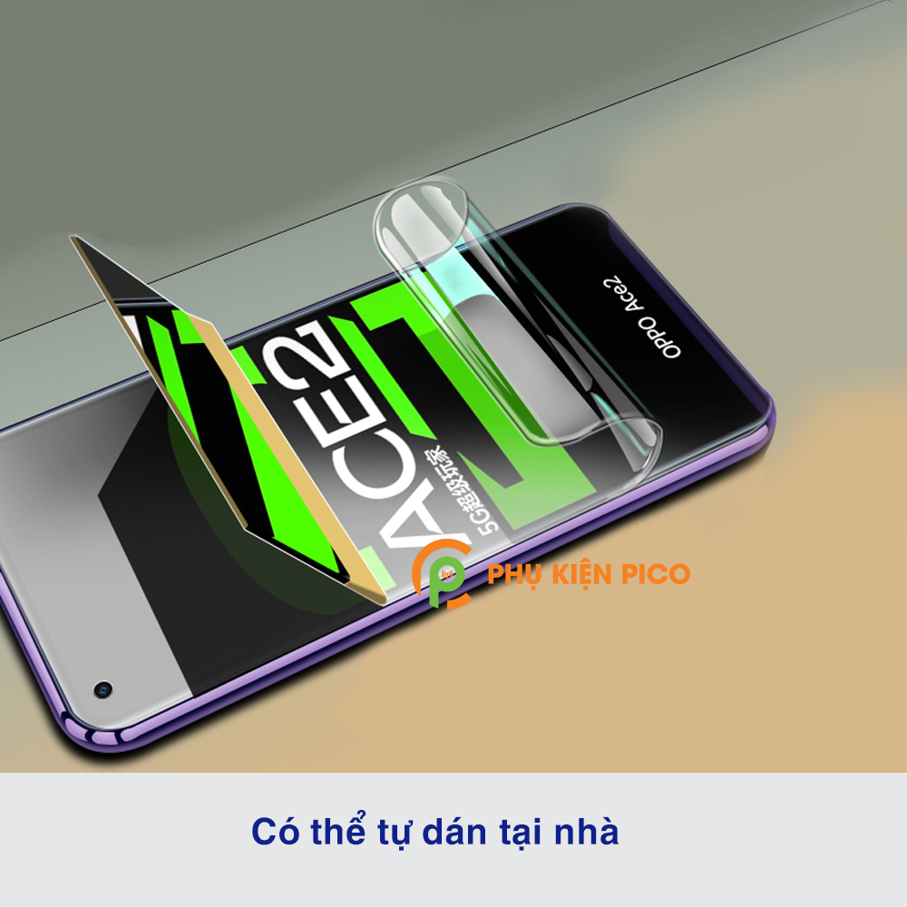 Dán màn hình Reno Ace 2 full màn dẻo trong suốt PPF tự phục hồi vết xước