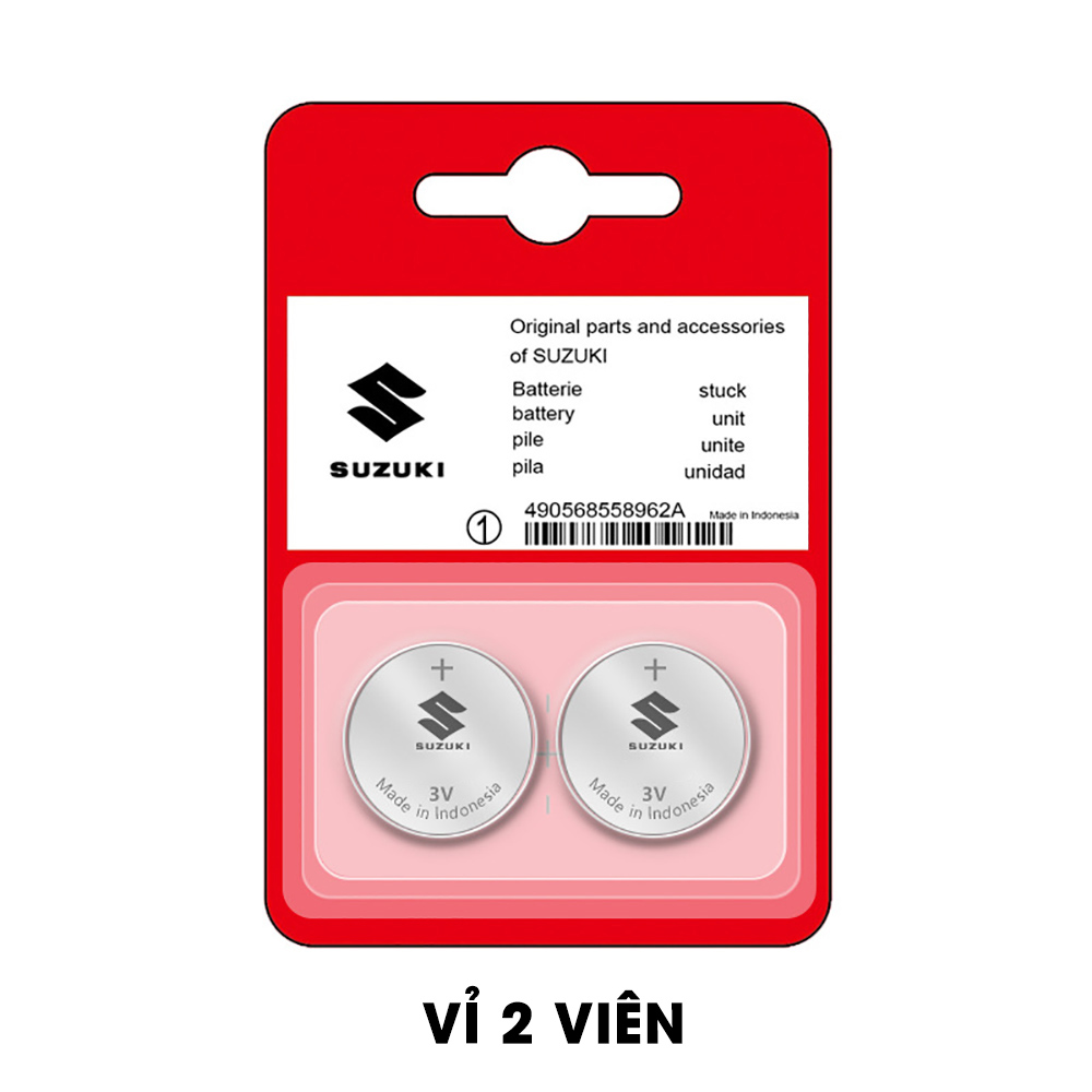 Pin chìa khóa ô tô Suzuki Carry Pro chính hãng sản xuất theo công nghệ Nhật Bản – Pin chìa khóa Suzuki Carry Pro