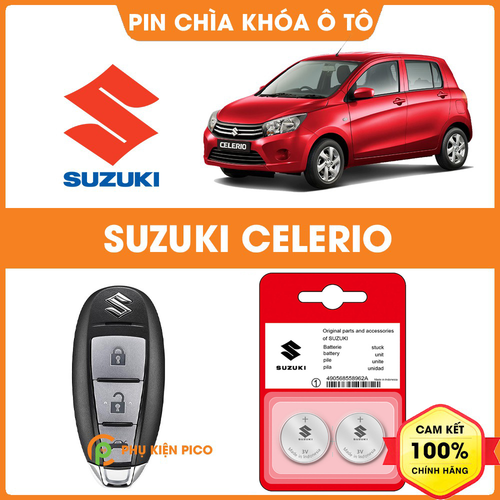 Pin chìa khóa ô tô Suzuki Celerio chính hãng sản xuất theo công nghệ Nhật Bản – Pin chìa khóa Suzuki Celerio