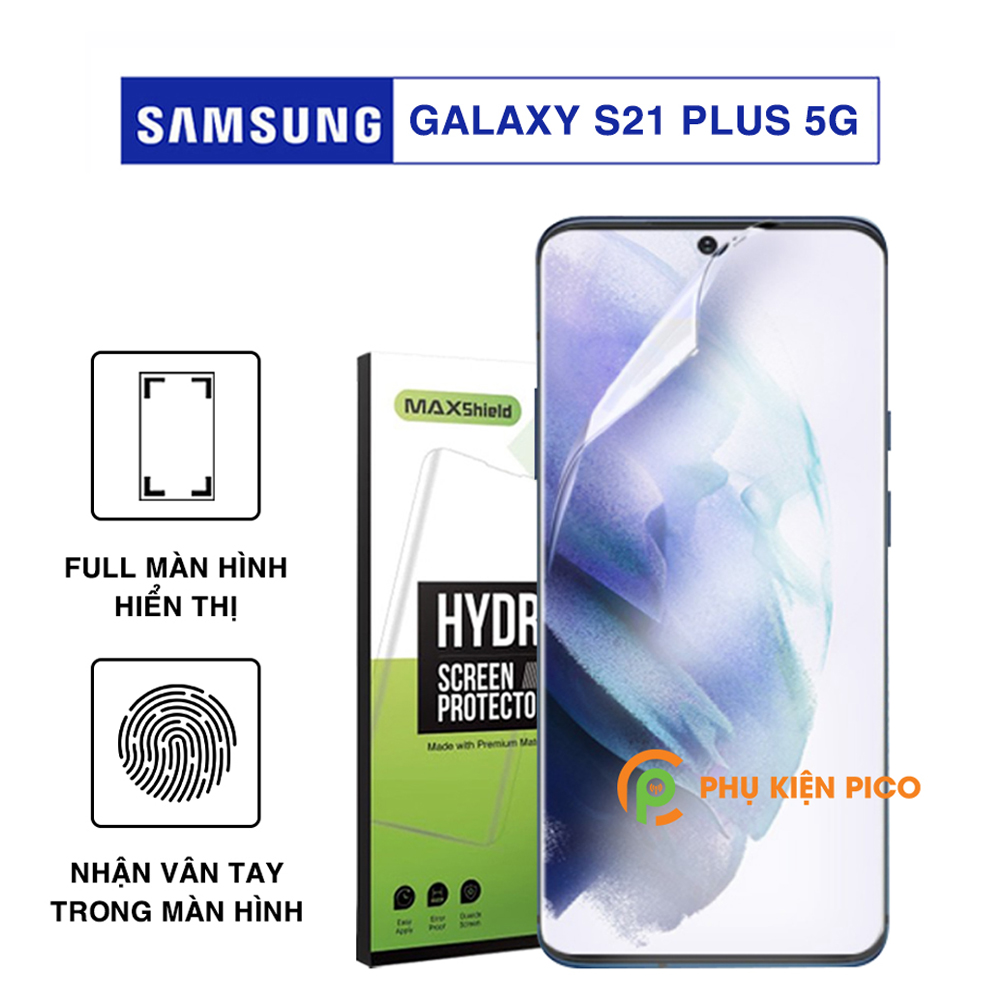 Dán màn hình Samsung Galaxy S21 Plus 5G chính hãng Maxshield