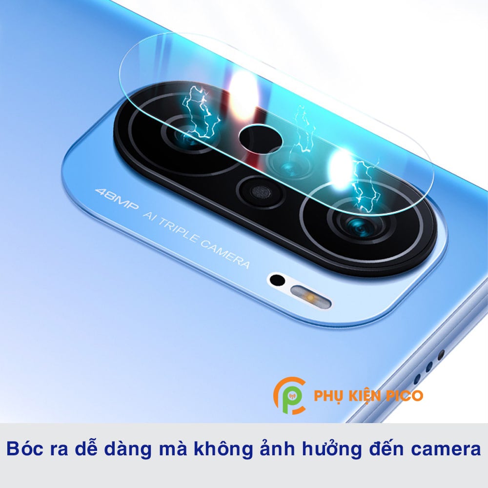 Cường lực camera Xiaomi Redmi K40 Pro độ cứng 9H trong suốt