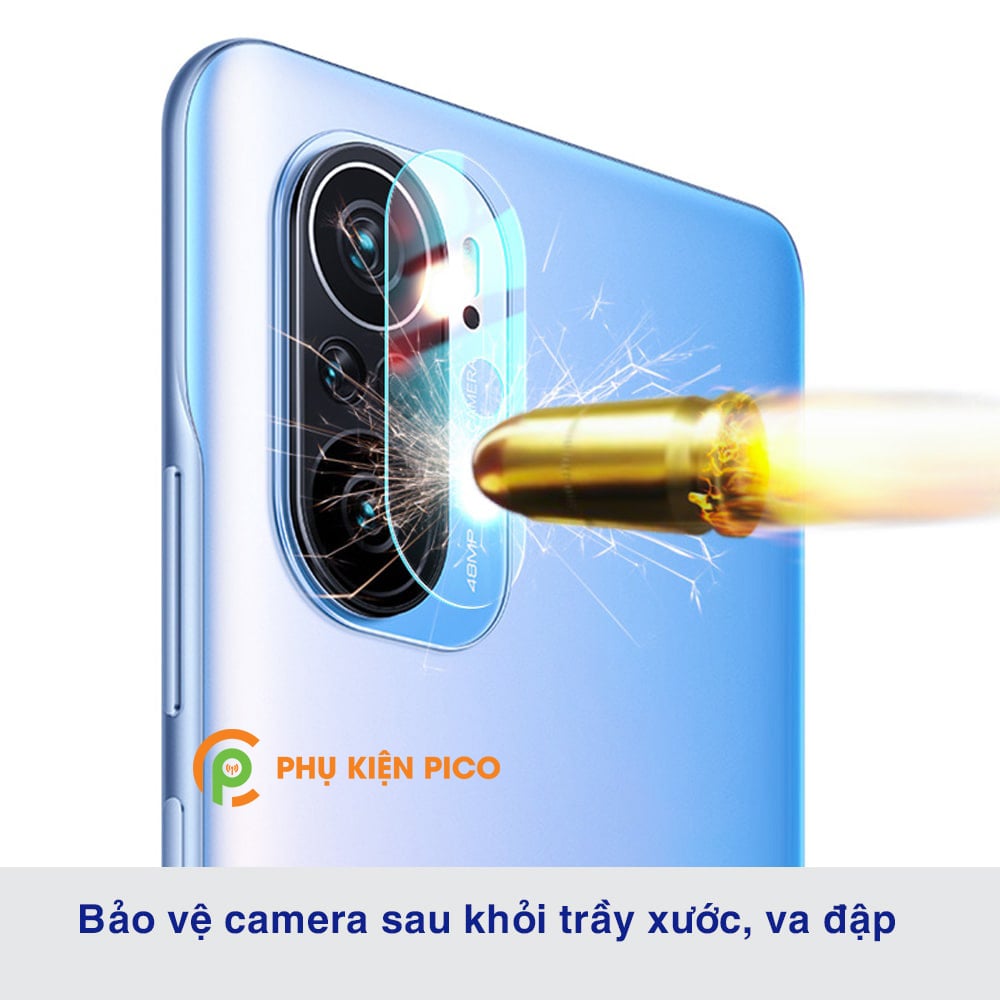 Cường lực camera Xiaomi Redmi K40 Pro độ cứng 9H trong suốt