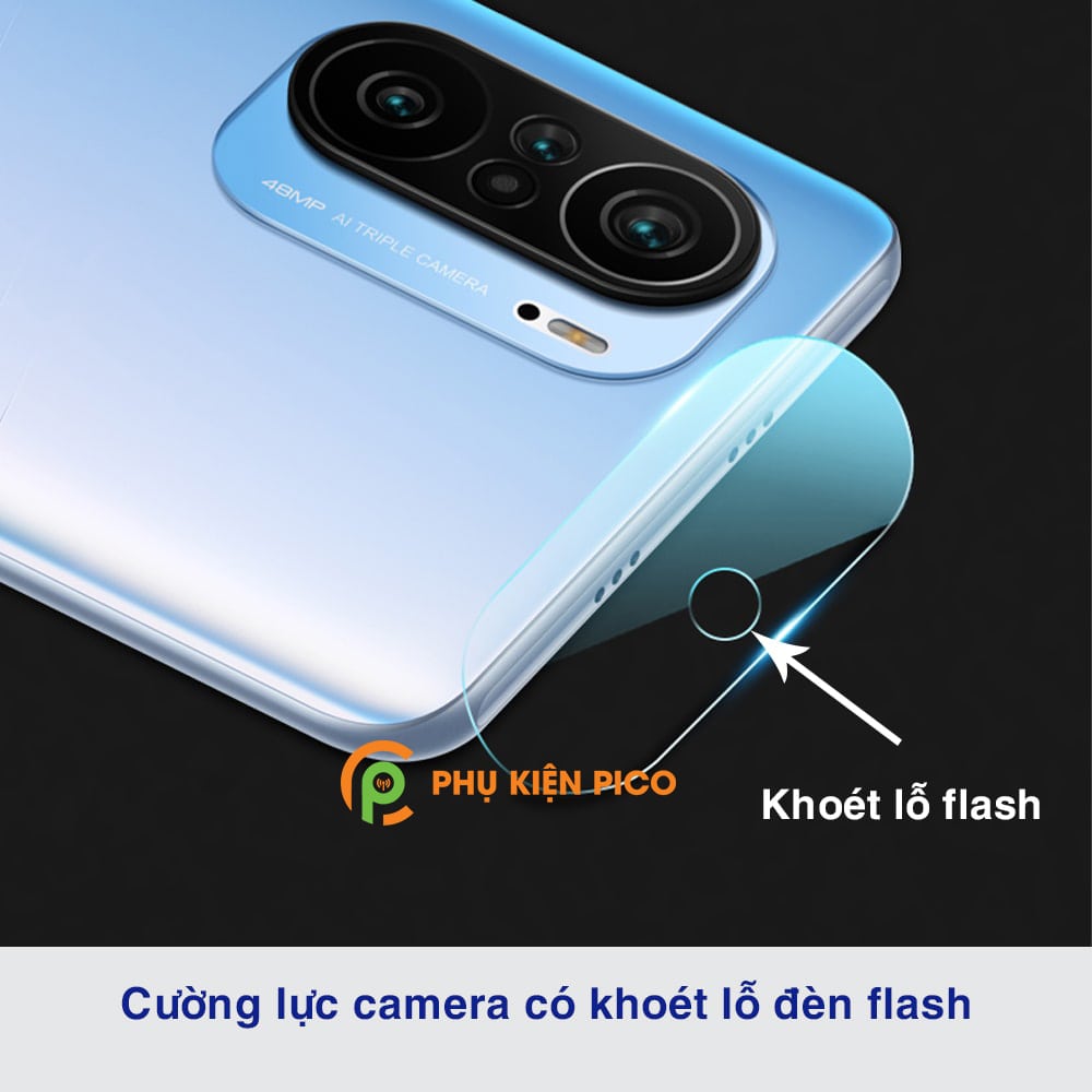 Cường lực camera Xiaomi Redmi K40 Pro độ cứng 9H trong suốt