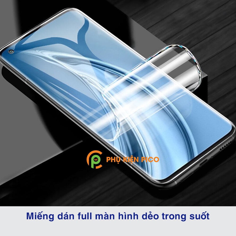 Dán màn hình Xiaomi Mi 10s full màn dẻo trong suốt