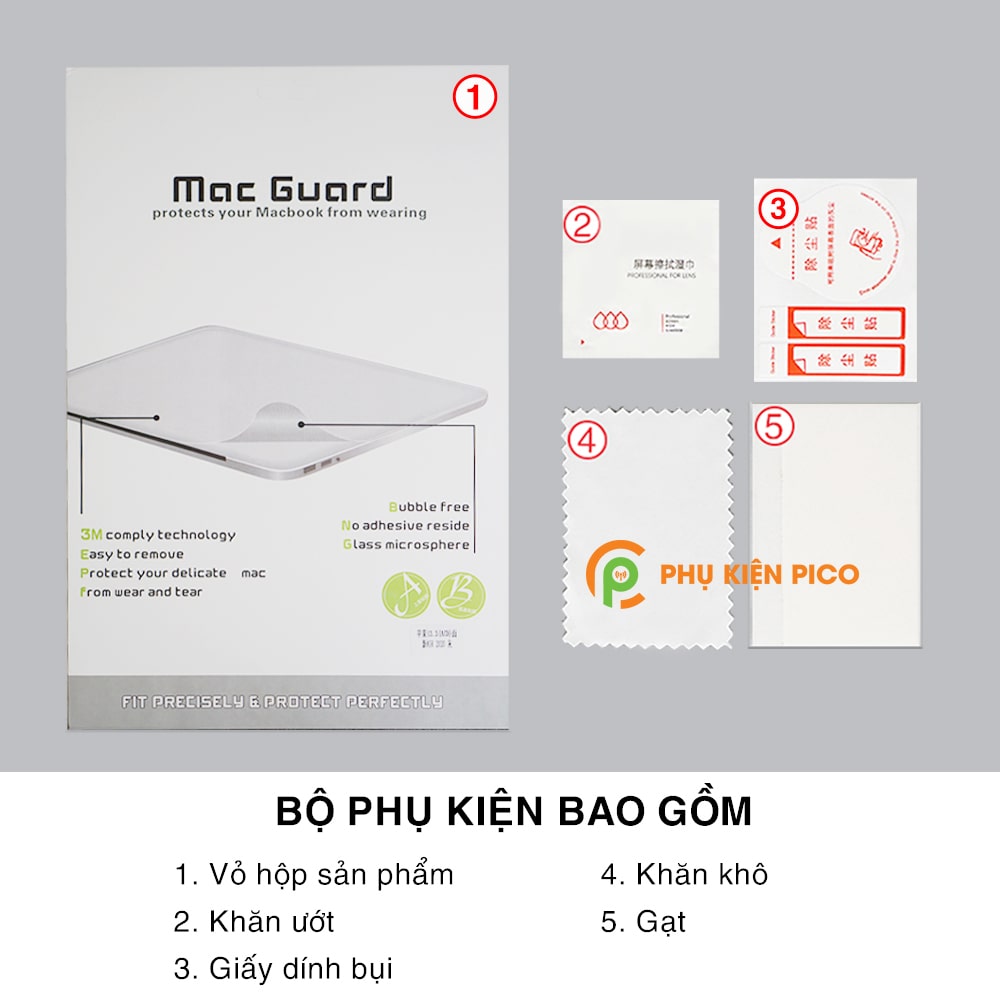 Dán MacBook Air 2020 trọn bộ mặt lưng, mặt đáy, dán mặt bàn phím và di chuột MacBook Air 2020