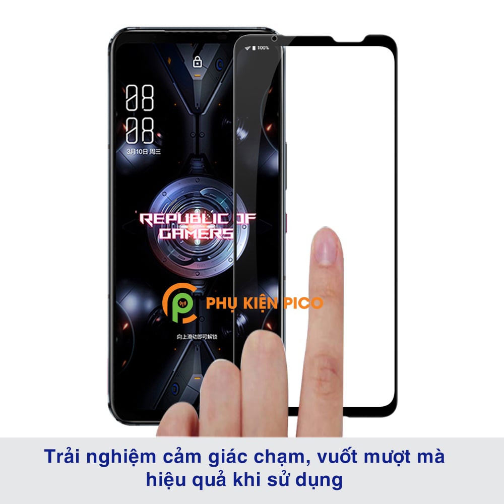 Cường lực Rog Phone 5 full màn hình viền siêu mỏng chính hãng Nillkin Amazing CP+ Pro