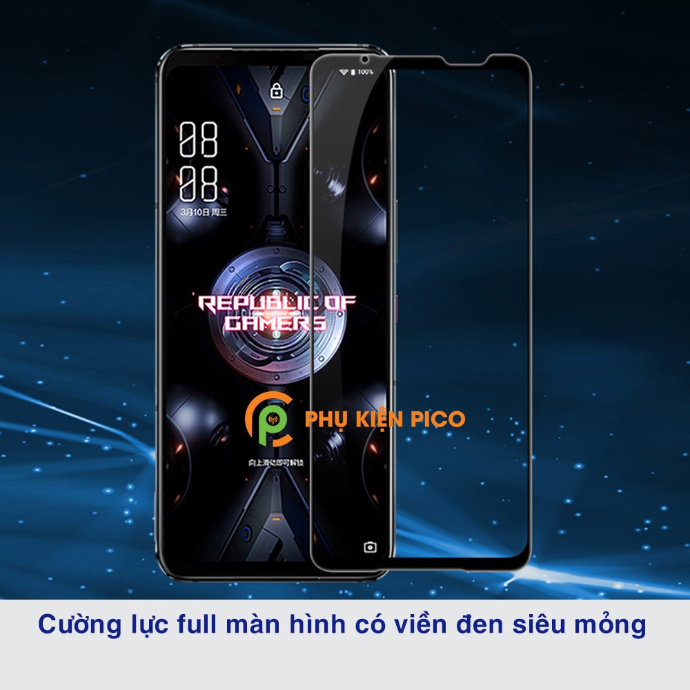Cường lực Rog Phone 5 full màn hình viền siêu mỏng chính hãng Nillkin Amazing CP+ Pro