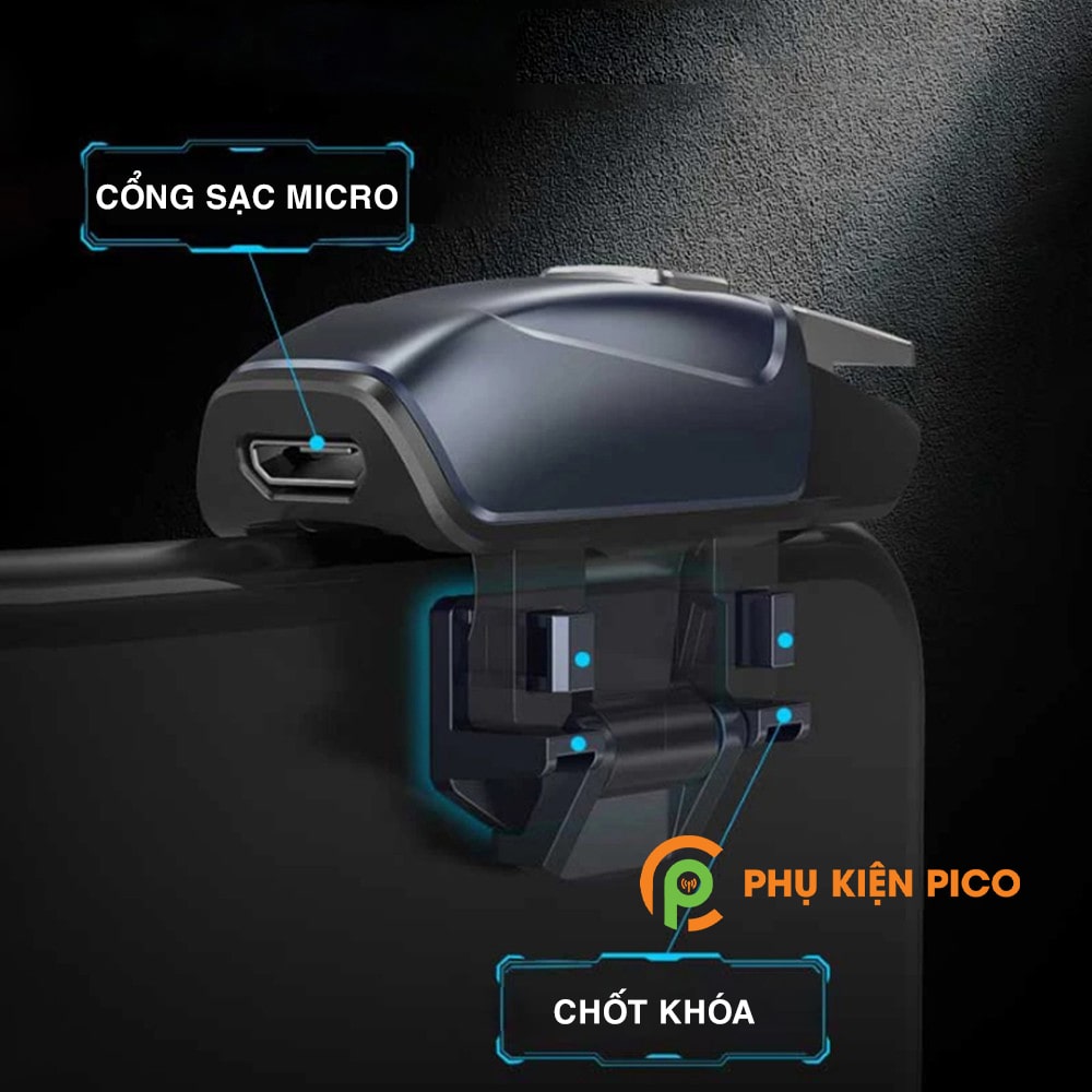 Nút Bắn PUBG Mobile Memo AK02 AUTO TAP 30 Nhịp/giây