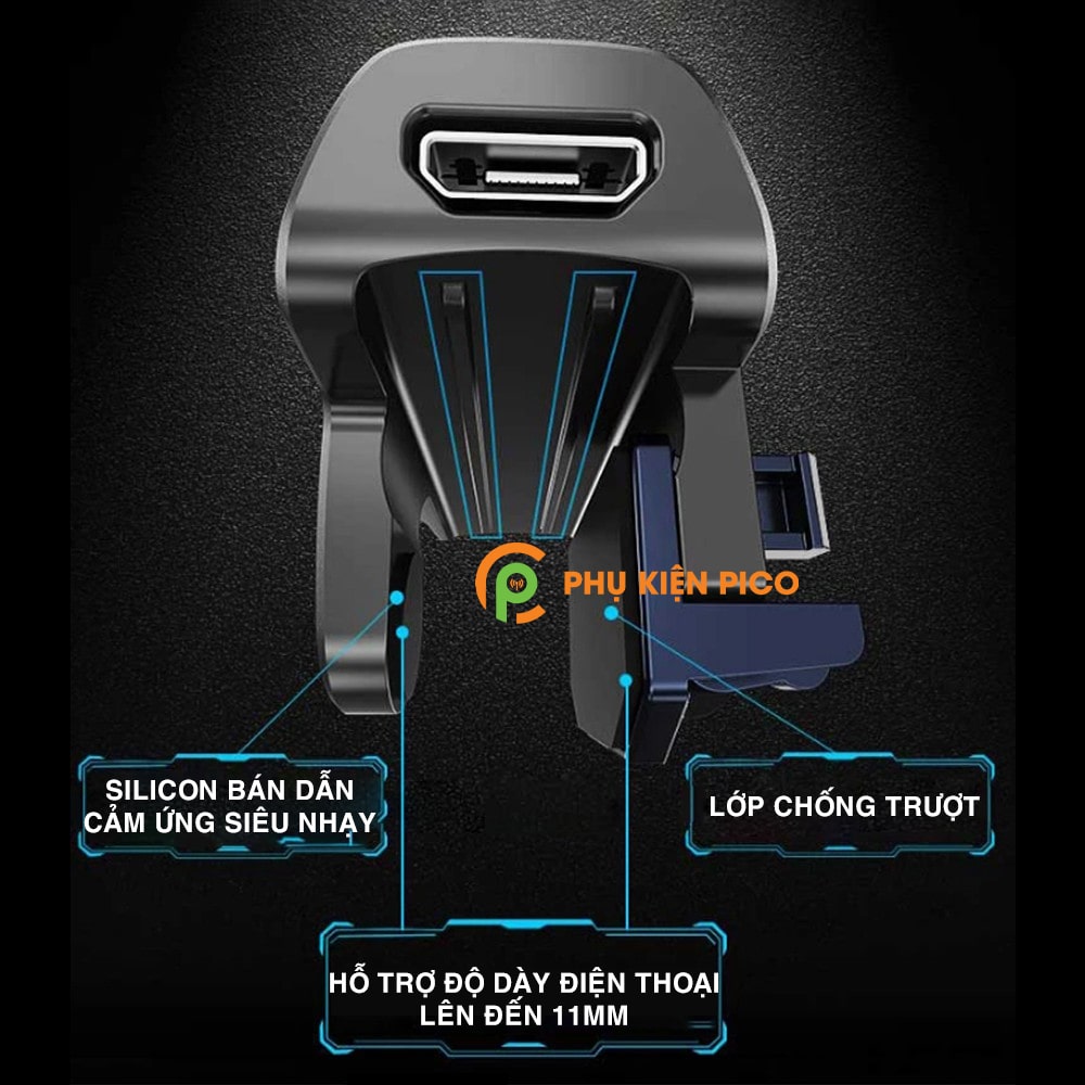 Nút Bắn PUBG Mobile Memo AK02 AUTO TAP 30 Nhịp/giây