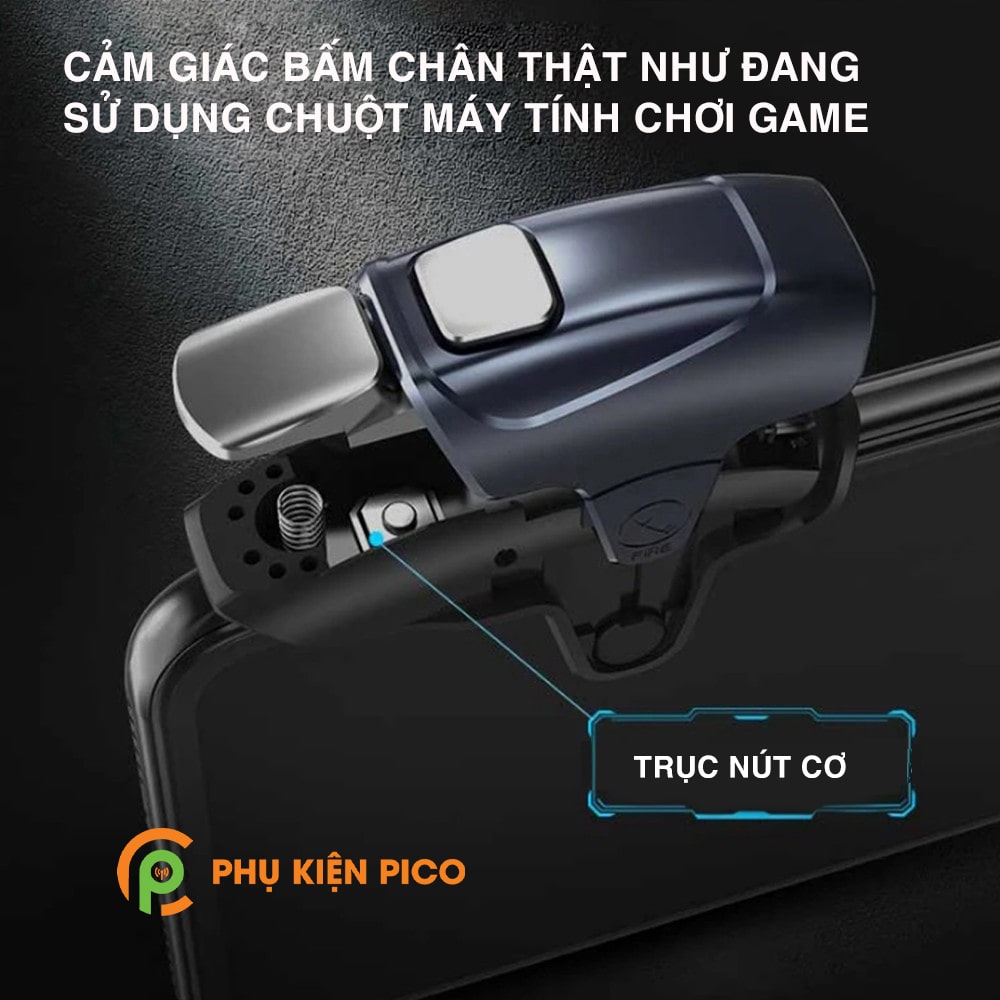 Nút Bắn PUBG Mobile Memo AK02 AUTO TAP 30 Nhịp/giây