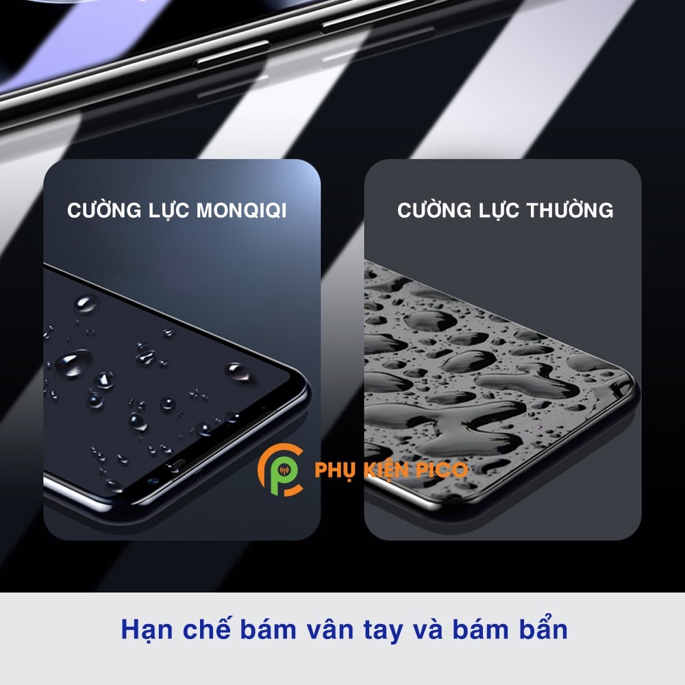 Kính cường lực Rog Phone 5 Pro full màn hình viền đen siêu mỏng Monqiqi