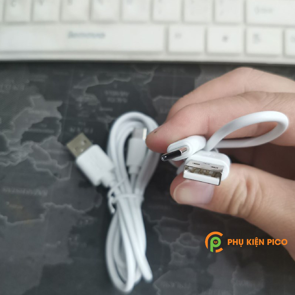 Cáp sạc Type-C 2A 30cm cho điện thoại Samsung Huawei Xiaomi Oppo Oneplus quạt tản nhiệt điện thoại