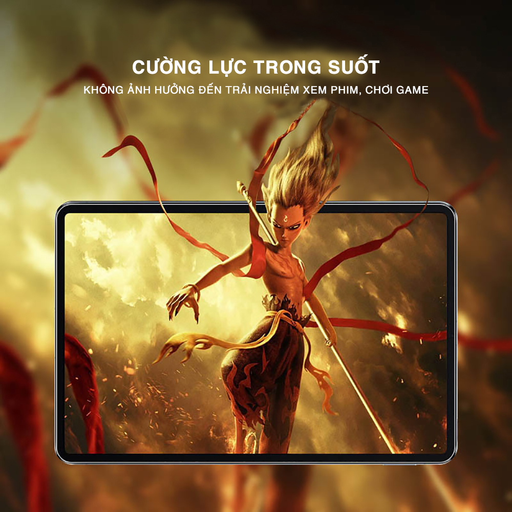 Kính cường lực Xiaomi Mi Pad 5 full màn hình trong suốt độ cứng 9H