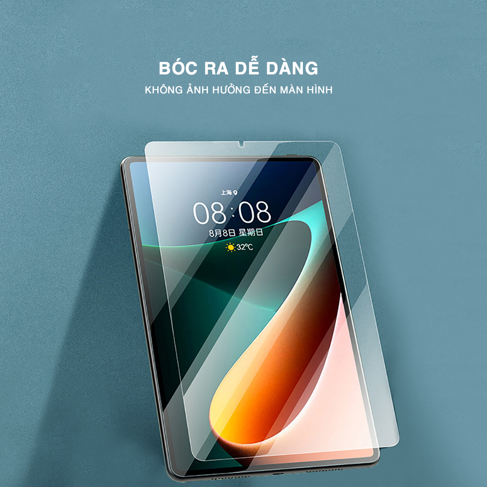 Kính cường lực Xiaomi Mi Pad 5 Pro full màn hình trong suốt độ cứng 9H