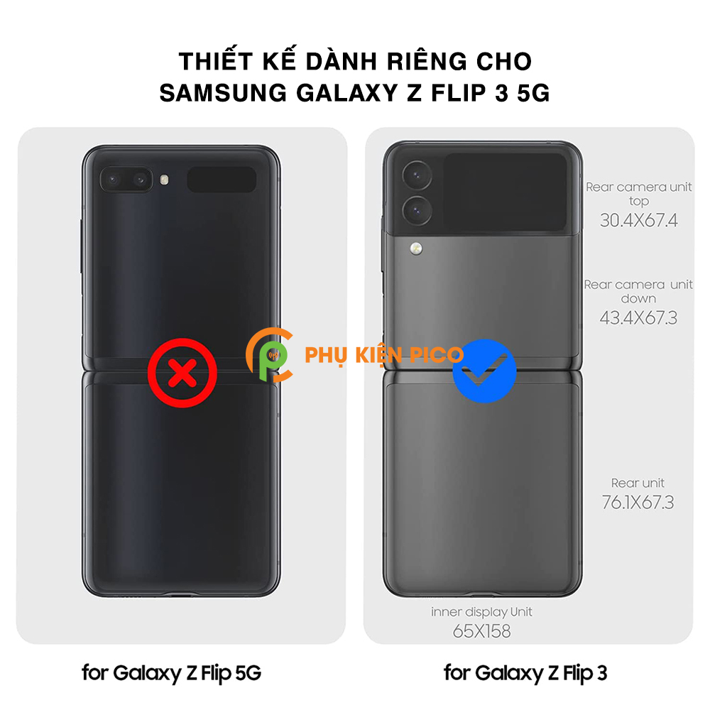 Dán mặt lưng và bản lề Samsung Galaxy Z Flip 3 5G PPF cao cấp dẻo trong suốt
