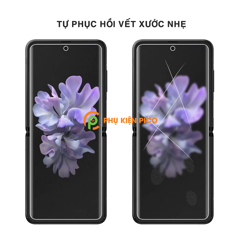 Dán màn hình Samsung Galaxy Z Flip 3 5G full màn hình dẻo trong suốt