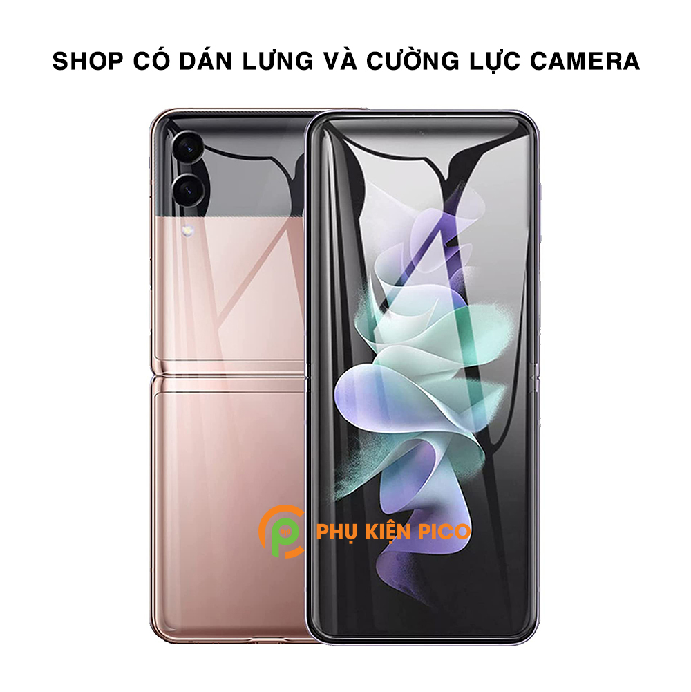 Dán màn hình Samsung Galaxy Z Flip 3 5G full màn hình dẻo trong suốt