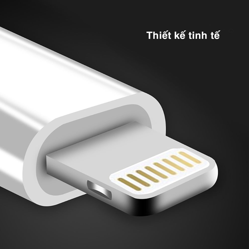 Đầu chuyển Micro USB sang Lightning dùng cho iPhone Ipad Ipod - Đầu chuyển Lightning sang Micro USB