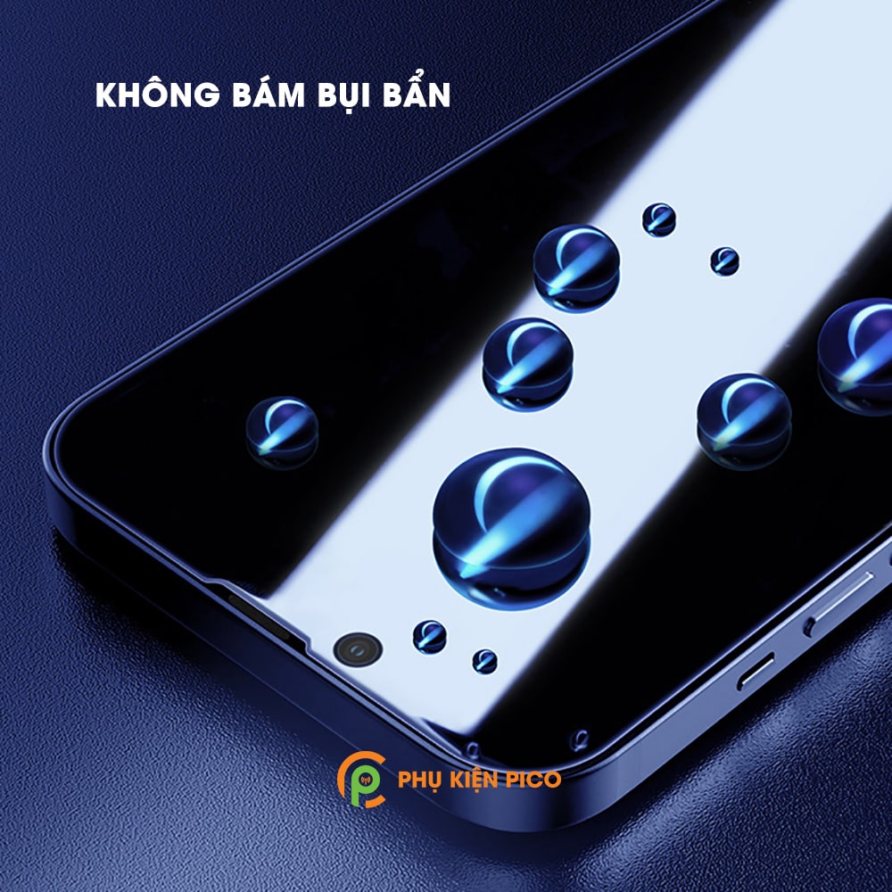 Kính cường lực chống nhìn trộm iPhone 13 full màn hình có màng bảo vệ loa