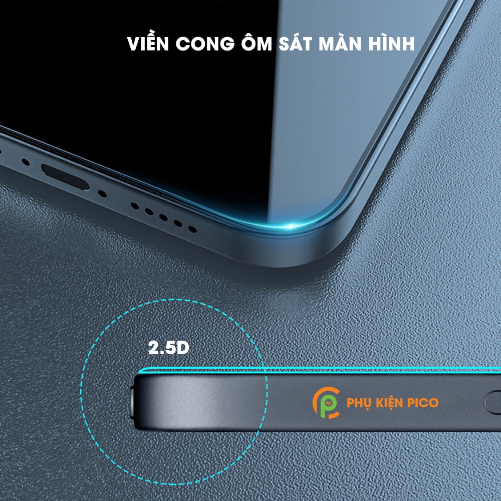 Kính cường lực chống nhìn trộm iPhone 13 full màn hình có màng bảo vệ loa