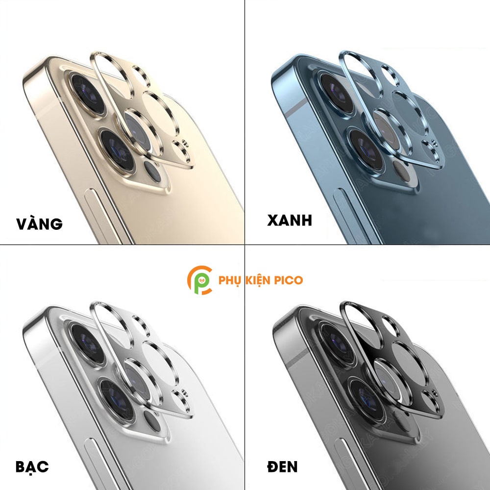 Khung nhôm bảo vệ camera Iphone 13 Pro chống trầy xước va đập