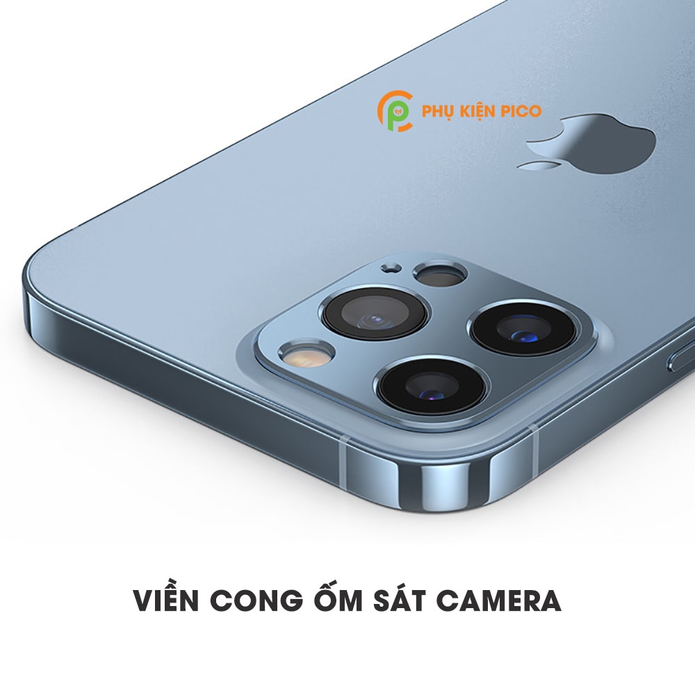 Khung nhôm bảo vệ camera Iphone 13 Pro Max chống trầy xước va đập
