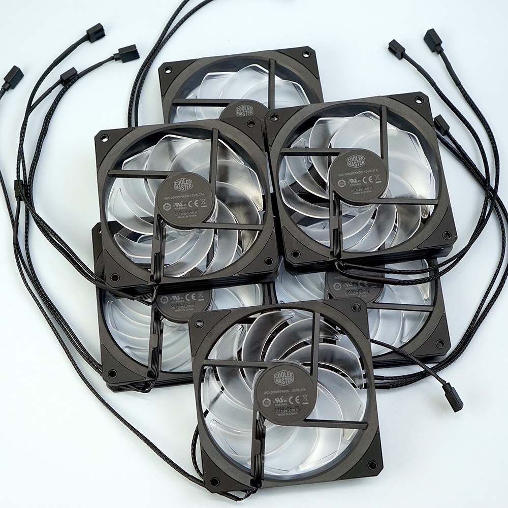 Quạt fan case 12cm Cooler Master SF120R RGB - Fan Cooler Master Masterfan SF120R RGB (tách hộp)