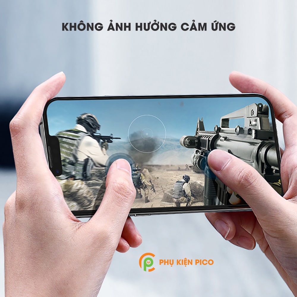 Kính cường lực iPhone 13 Pro trong suốt full màn hình chính hãng GOR