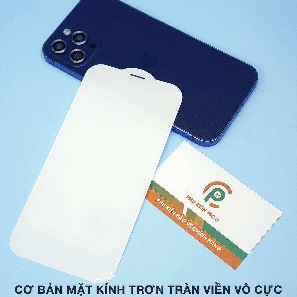 Kính cường lực iPhone 13 Pro trong suốt full màn hình có màng bảo vệ loa