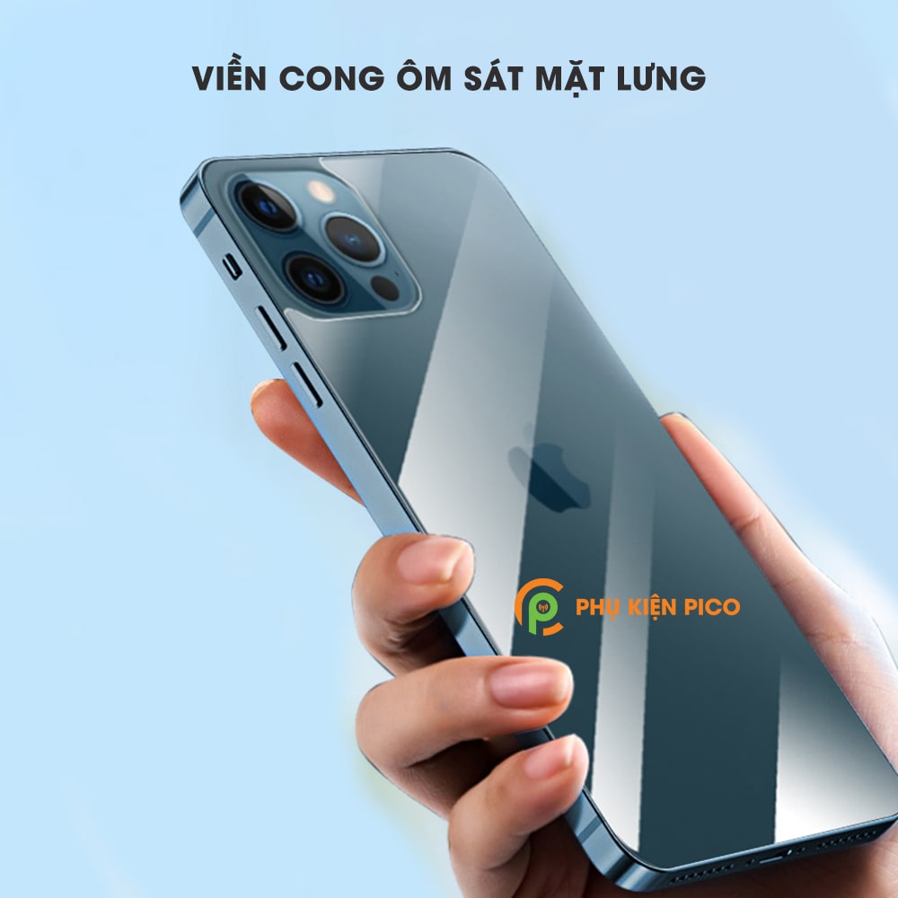 Kính cường lực lưng iPhone 13 Pro trong suốt full mặt lưng độ cứng 9H