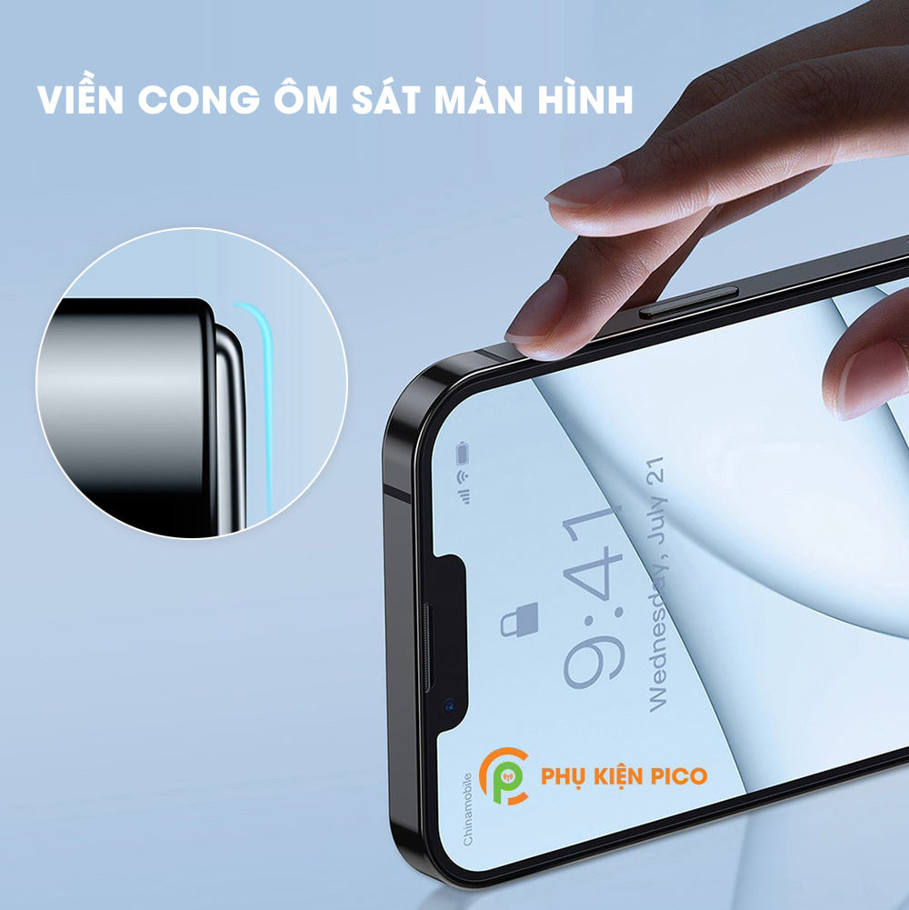 Kính cường lực iPhone 12 Pro trong suốt full màn hình chính hãng GOR