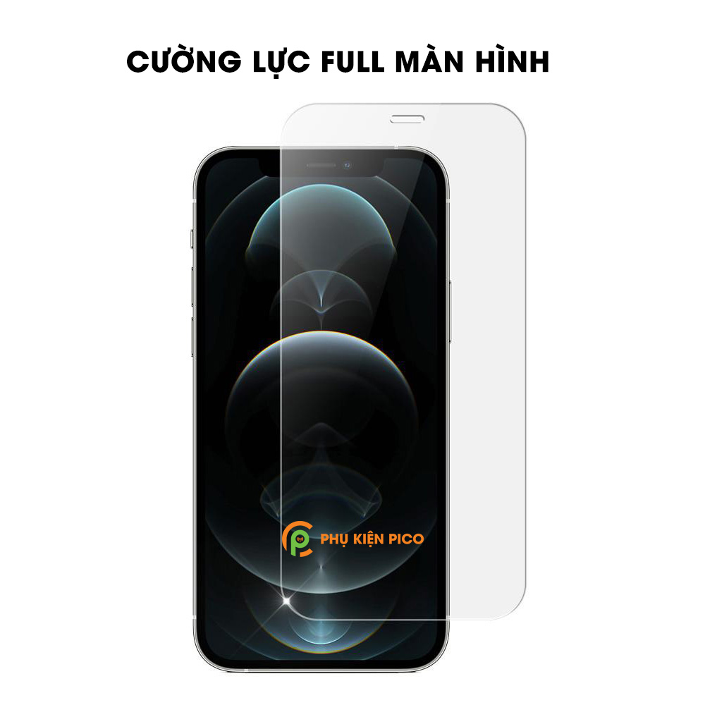 Kính cường lực iPhone 12 Pro trong suốt full màn hình chính hãng GOR